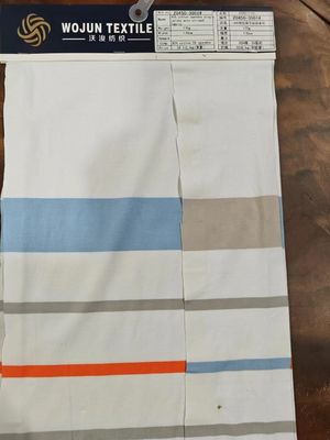 Un bon prix. Tissu tricoté à rayures lisses et écologiques pour combinaisons de sport en ligne