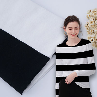 Un bon prix. Tissus tricotés à rayures douces et confortables, résistants à l'humidité et à l'usure décontractée en ligne