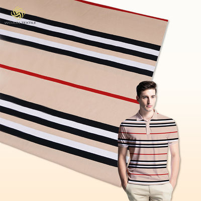 Un bon prix. Tissu tricoté à rayures résistant aux rides et facile à entretenir en ligne