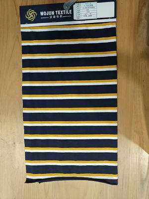 Élastique et confortable et doux et durable Tissu de matériau à rayures élégantes pour le port occasionnel
