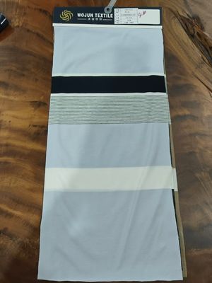 Tissu en coton pur, élastique, écologique et rayé, propre à la peau, pour le port occasionnel