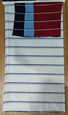 Un bon prix. Tissu en matériau rayé écologique et élastique pour le port occasionnel en ligne