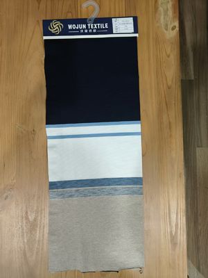 Un bon prix. Touche douce et fraîche et sèche douce et à la mode Tissu tricoté à rayures pour polo en ligne