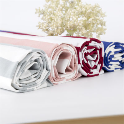 Tissu tricoté à rayures naturelles pour un usage occasionnel