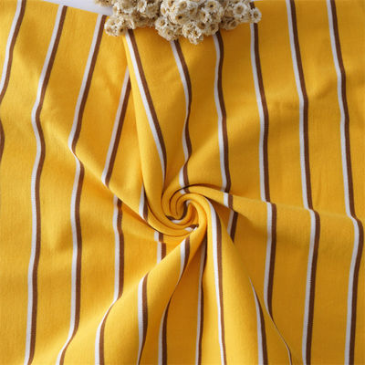 Un bon prix. Tissus tricotés rayés respirants et hygroscopiques pour le port occasionnel en ligne