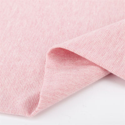 Tissu à tricot à rayures douces et lisses pour chemise de polo