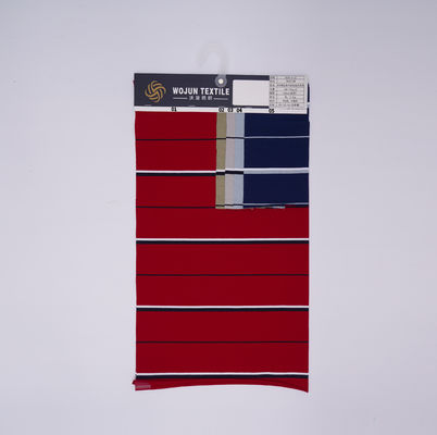 Un bon prix. Tissu tricoté à rayures douces et écologiques pour t-shirt en ligne