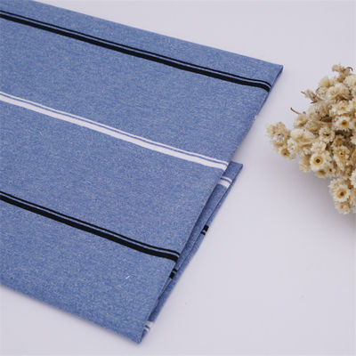 Un bon prix. Tissu tricoté rayé respirant de haute qualité et hygroscopique pour le loisir en ligne