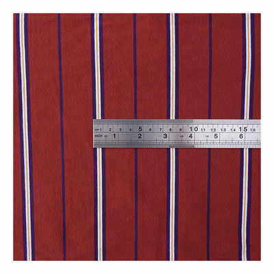 Un bon prix. Tissu tricoté à rayures saines, douces et résistantes à l'usure pour T-shirt en ligne