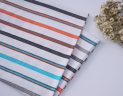 Tissu en matériau rayé pour T-shirt