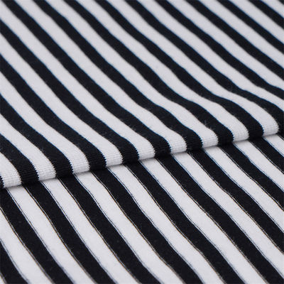 Un bon prix. Tissus tricotés à rayures confortables et respirants, adaptés à la peau en ligne