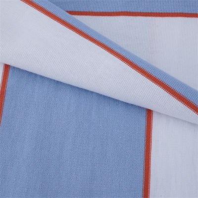 Tissu tricoté rayé sain pour le port occasionnel