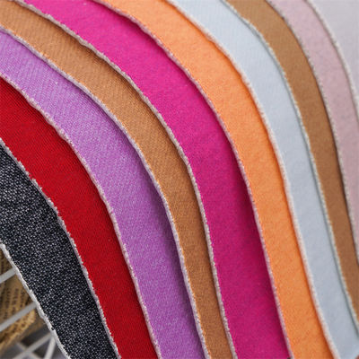 Un bon prix. Tissu tricoté simple et résistant à l'usure, fil 26S, pour T-shirt, largeur 160cm en ligne