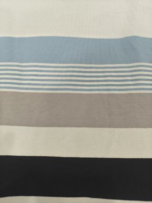 Un bon prix. Comfortable, Healthy And Skin-Friendly Good TextureStriped Knit Fabric For T-Shirt en ligne