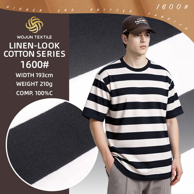 Un bon prix. 210g de coton 100% en lin, personnalisable et fabriqué directement pour les marques haut de gamme en ligne