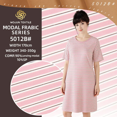 Un bon prix. Tissu rayé respirant, confortable, doux pour la peau, sain et naturel pour vêtements d'intérieur en ligne