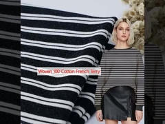 100 coton tissé Terry français