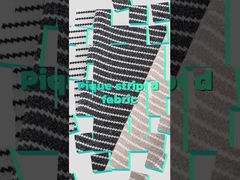 Tissu tricoté à rayures de plusieurs couleurs