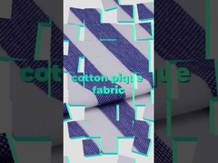 Tissu de coton étanche à l'humidité, étirement respirant, texture lycra rayée