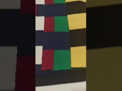 Matériau étroit à bandes tissé Tissu fil teint coton français Terry Texturation