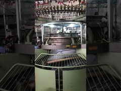 Tissu tricoté à rayures douces et respirantes pour le port occasionnel