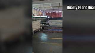 Inspection de la qualité des tissus jour et nuit